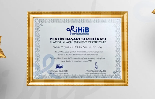 2025 Halı İhracatı Başarımız