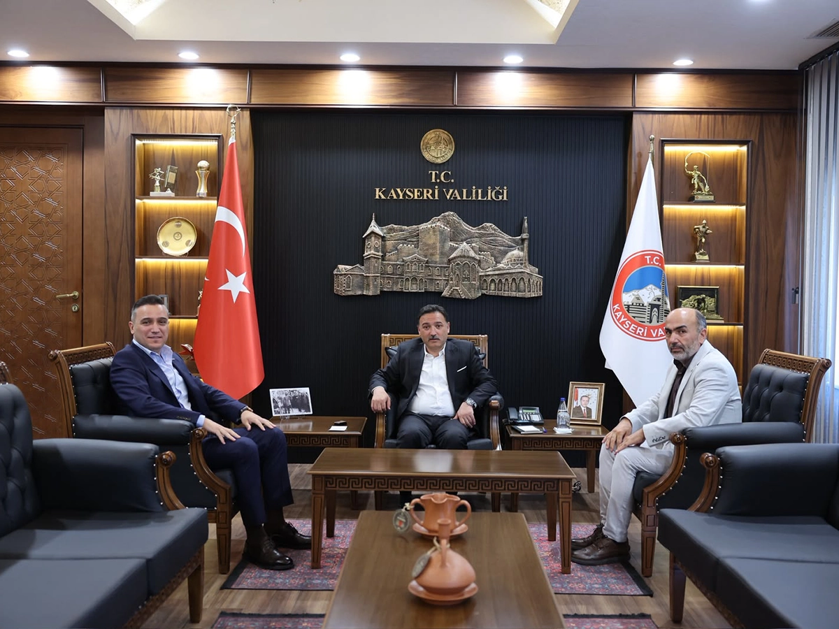 Kayseri Valimiz Sayın Gökmen Çiçek’e Ziyaret